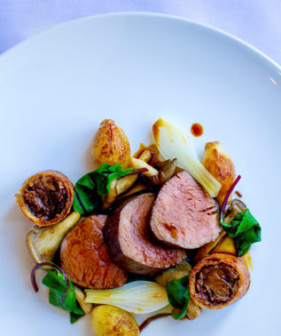 Ocean Trout with Foam